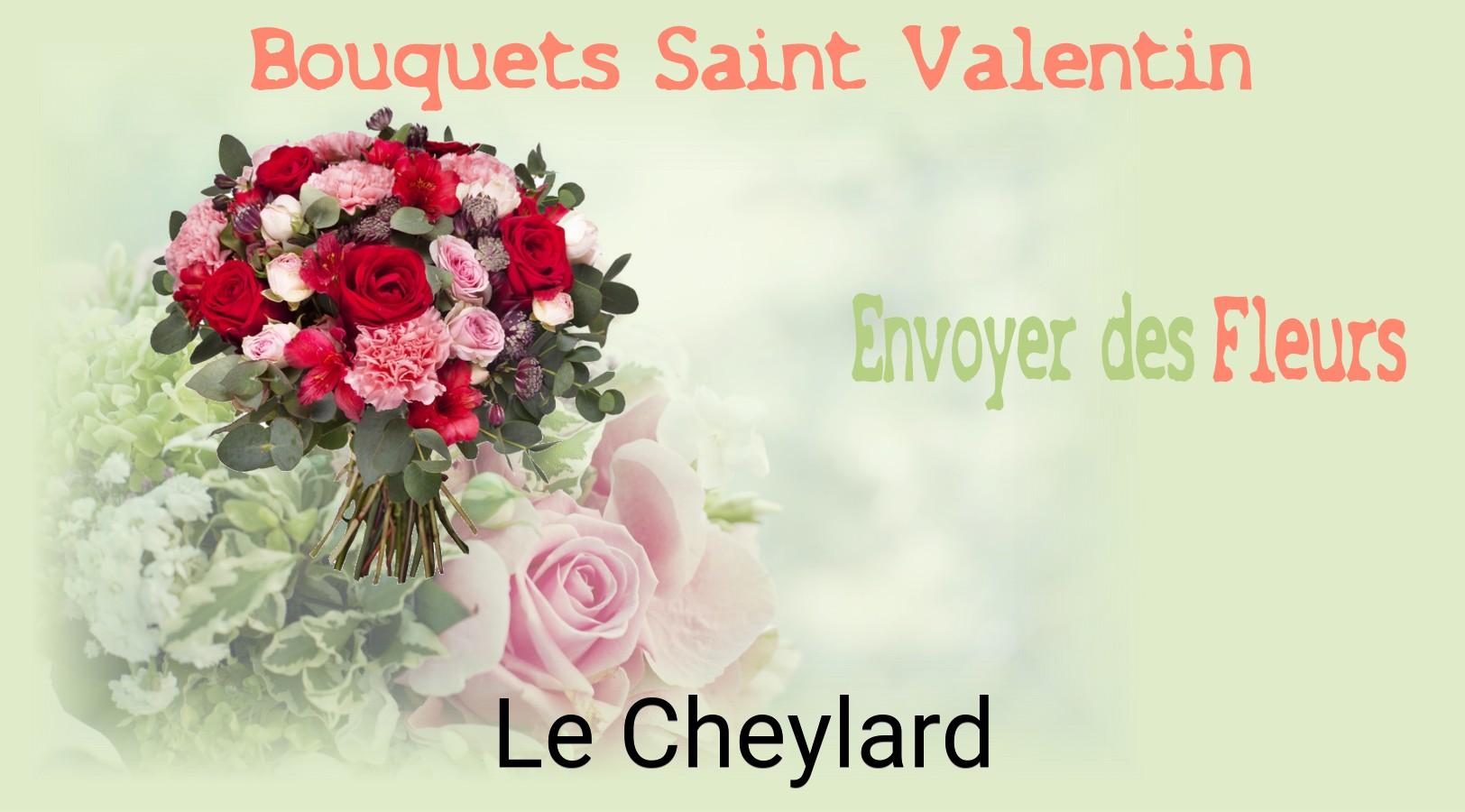 Roses de Saint-Valentin livrées à Le Cheylard